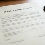 pensijų kaupimo sutartis